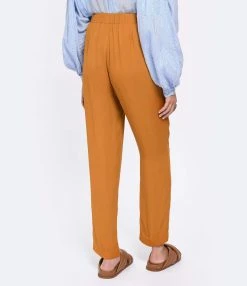 FORTE_FORTE Pantalon Georgette Ambre 11 FORTE_FORTE Pantalon Georgette Ambre -ANINE BING Boutique fof10 look20221214 619