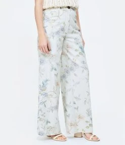 FORTE_FORTE Pantalon Denim Coton Imprimé Bleu 9 FORTE_FORTE Pantalon Denim Coton Imprimé Bleu -ANINE BING Boutique fof10 look20230131 18