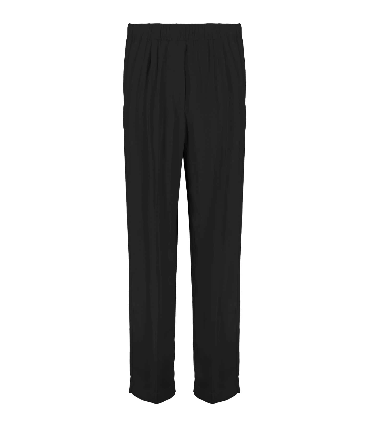 FORTE_FORTE Pantalon Georgette Noir 3 FORTE_FORTE Pantalon Georgette Noir