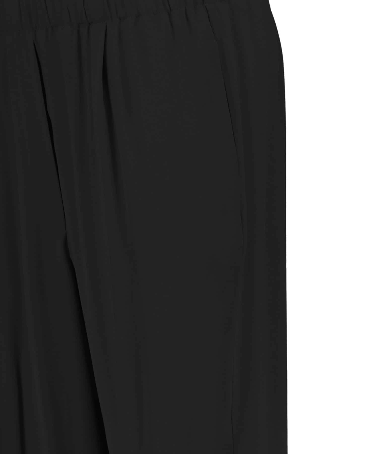 FORTE_FORTE Pantalon Georgette Noir 4 FORTE_FORTE Pantalon Georgette Noir – Image 2