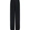 FORTE_FORTE Pantalon Large Georgette Noir -ANINE BING Boutique fof1048927 pck20221122 1