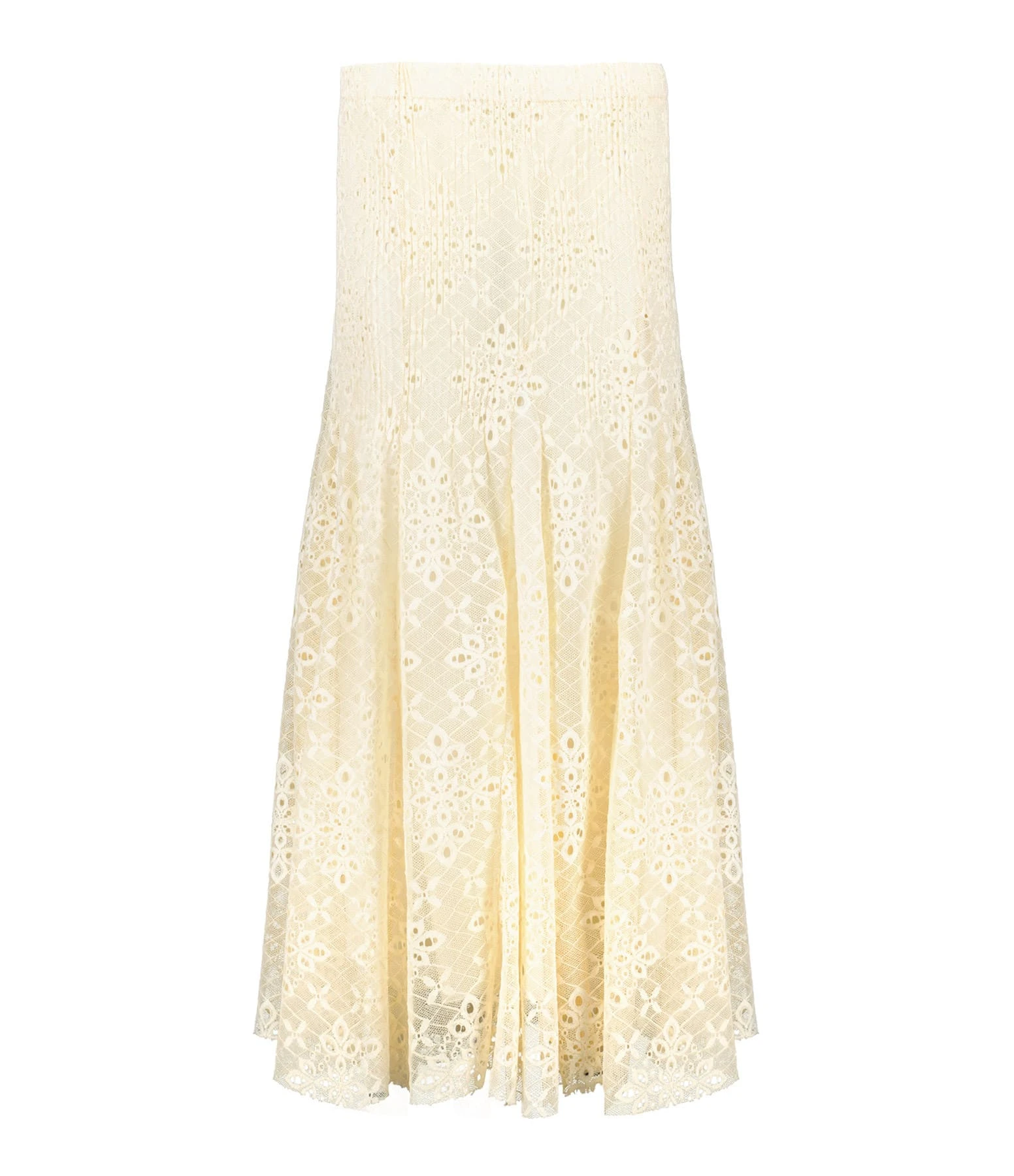 FORTE_FORTE Jupe Longue Écru 3 FORTE_FORTE Jupe Longue Écru