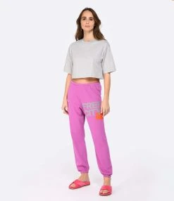 FREECITY Jogging Free City Coton Pink Juice -ANINE BING Boutique freec look20221206 411