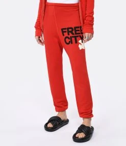 FREECITY Jogging Superfluff Redlight -ANINE BING Boutique freec look20221227 115