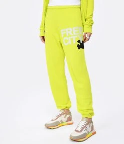 FREECITY Jogging Superfluff Yellow Light -ANINE BING Boutique freec look20221227 23
