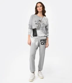 FREECITY Jogging Bleachout Gris -ANINE BING Boutique freec look20221227 29