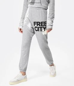 FREECITY Jogging Bleachout Gris -ANINE BING Boutique freec look20221227 38