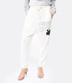 FREECITY Jogging Superfluff Poches Creamy Yum 11 FREECITY Jogging Superfluff Poches Creamy Yum -ANINE BING Boutique freec look20221227 84