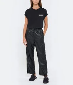 Ganni Tee-shirt Software Jersey Noir 10 Ganni Tee-shirt Software Jersey Noir -ANINE BING Boutique ganni look20220615 317