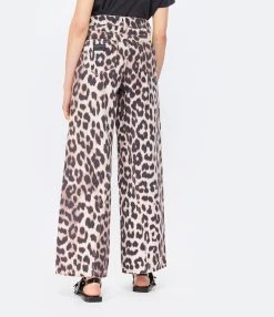 Ganni Jean Coton Organique Léopard 11 Ganni Jean Coton Organique Léopard -ANINE BING Boutique ganni look20221205 221