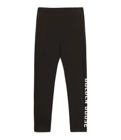 Golden Goose Legging Enfant Star Coton Noir Blanc