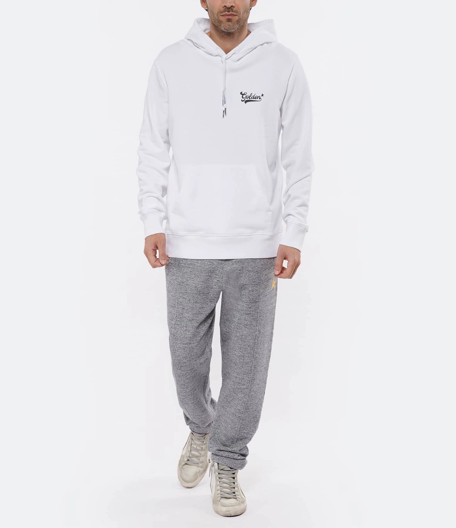 Golden Goose Jogging Homme Doro Étoile Coton Gris 10 Golden Goose Jogging Homme Doro Étoile Coton Gris – Image 8
