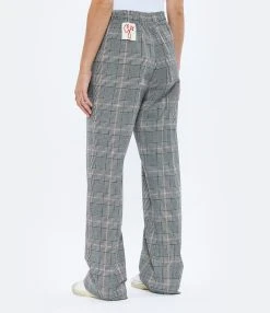Golden Goose Pantalon Golden Laine Carreaux Gris 16 Golden Goose Pantalon Golden Laine Carreaux Gris -ANINE BING Boutique golde look20220628 450 1
