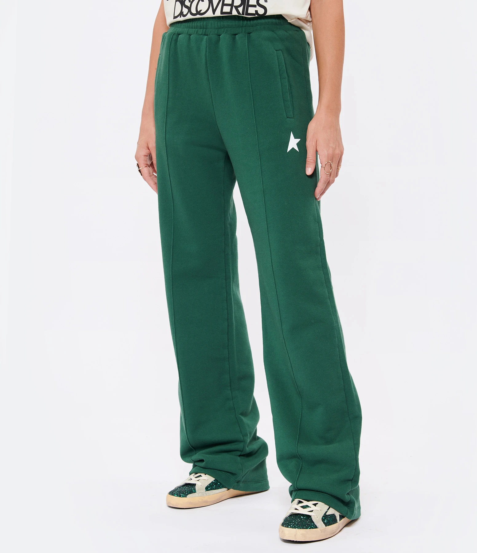 Golden Goose Jogging Dorotea Small Star Vert Blanc 6 Golden Goose Jogging Dorotea Small Star Vert Blanc – Image 4