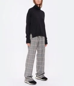 Golden Goose Pantalon Golden Laine Carreaux Gris 18 Golden Goose Pantalon Golden Laine Carreaux Gris -ANINE BING Boutique golde look20220713 245