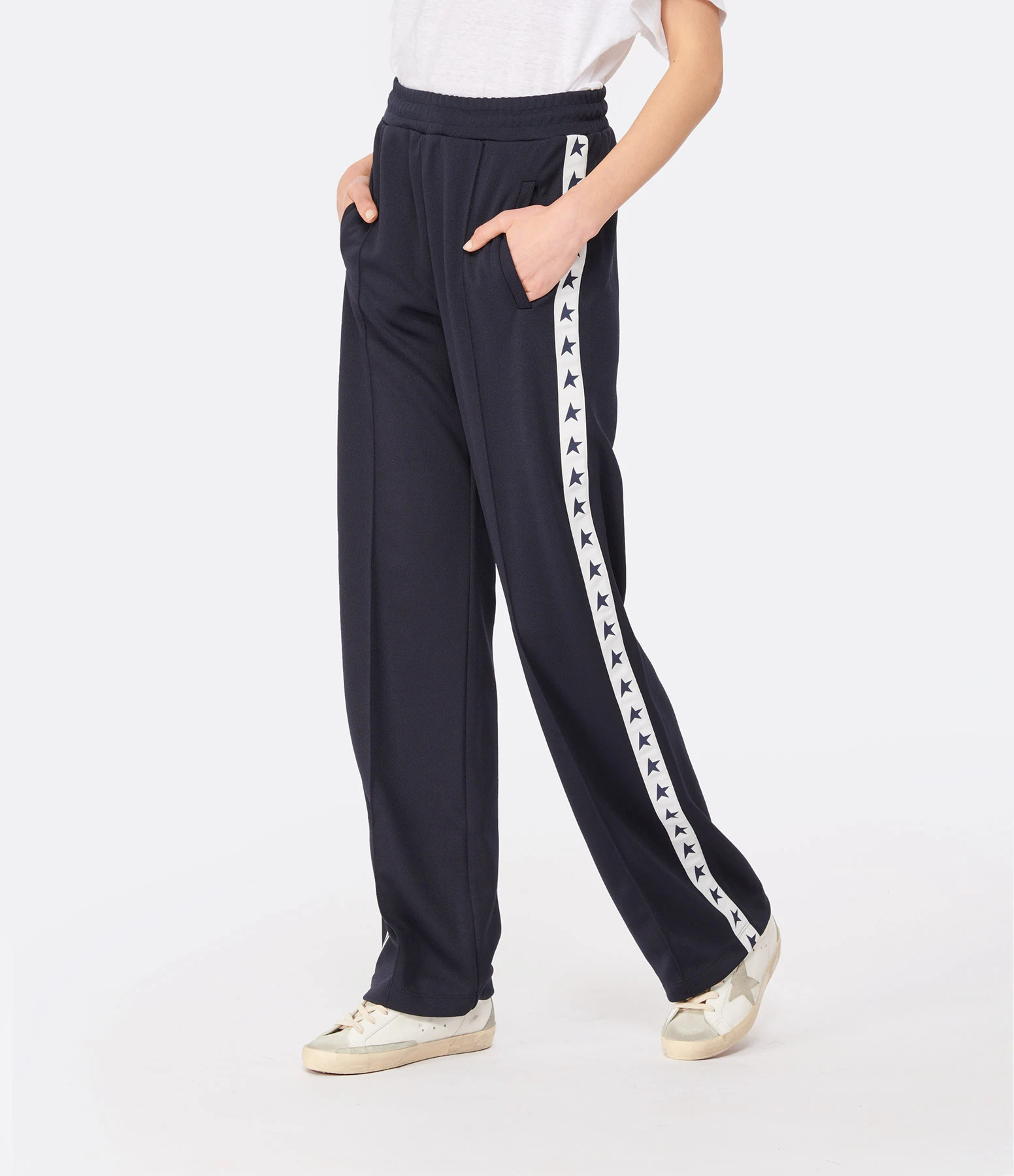 Golden Goose Jogging Star Bleu Foncé 6 Golden Goose Jogging Star Bleu Foncé – Image 4