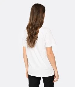 Golden Goose Tee-shirt Golden Coton Blanc Vintage 11 Golden Goose Tee-shirt Golden Coton Blanc Vintage -ANINE BING Boutique golde look20221215 245