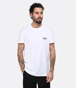 Golden Goose Tee-shirt Étoile Homme Coton Blanc Noir -ANINE BING Boutique golde look20230116 159