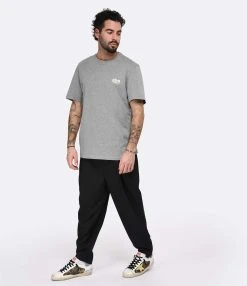 Golden Goose Tee-shirt Big Star Homme Coton Gris Doré 11 Golden Goose Tee-shirt Big Star Homme Coton Gris Doré -ANINE BING Boutique golde look20230116 289