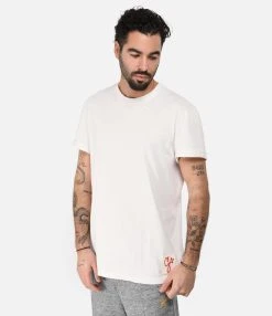 Golden Goose Tee-shirt Golden Homme Coton Blanc Vintage 9 Golden Goose Tee-shirt Golden Homme Coton Blanc Vintage -ANINE BING Boutique golde look20230116 29