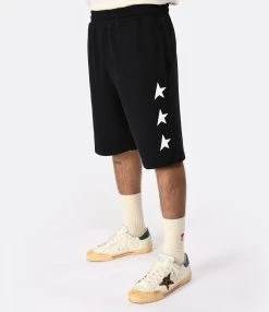 Golden Goose Short Star Homme Coton Noir -ANINE BING Boutique golde look20230116 53