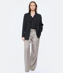 Golden Goose Pantalon Journey Laine Taupe -ANINE BING Boutique golde look20230131 122