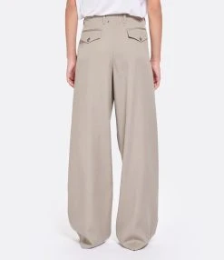Golden Goose Pantalon Journey Laine Taupe -ANINE BING Boutique golde look20230203 474