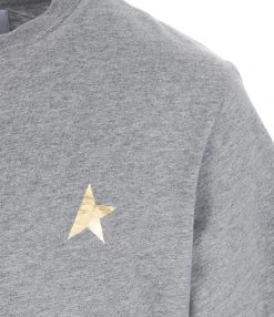 Golden Goose Tee-shirt Étoile Coton Gris Doré 8 Golden Goose Tee-shirt Étoile Coton Gris Doré -ANINE BING Boutique golde33768 pck20210607 2