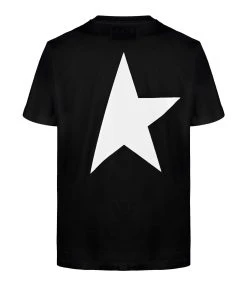 Golden Goose Tee-shirt Big Star Coton Noir Blanc 9 Golden Goose Tee-shirt Big Star Coton Noir Blanc -ANINE BING Boutique golde33777 pck20210607 2