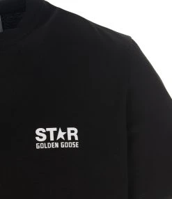 Golden Goose Tee-shirt Big Star Coton Noir Blanc 10 Golden Goose Tee-shirt Big Star Coton Noir Blanc -ANINE BING Boutique golde33777 pck20210607 3