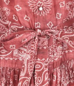 Golden Goose Robe Chemise Golden Bandana Rouge 7 Golden Goose Robe Chemise Golden Bandana Rouge -ANINE BING Boutique golde37902 pck20211117 2