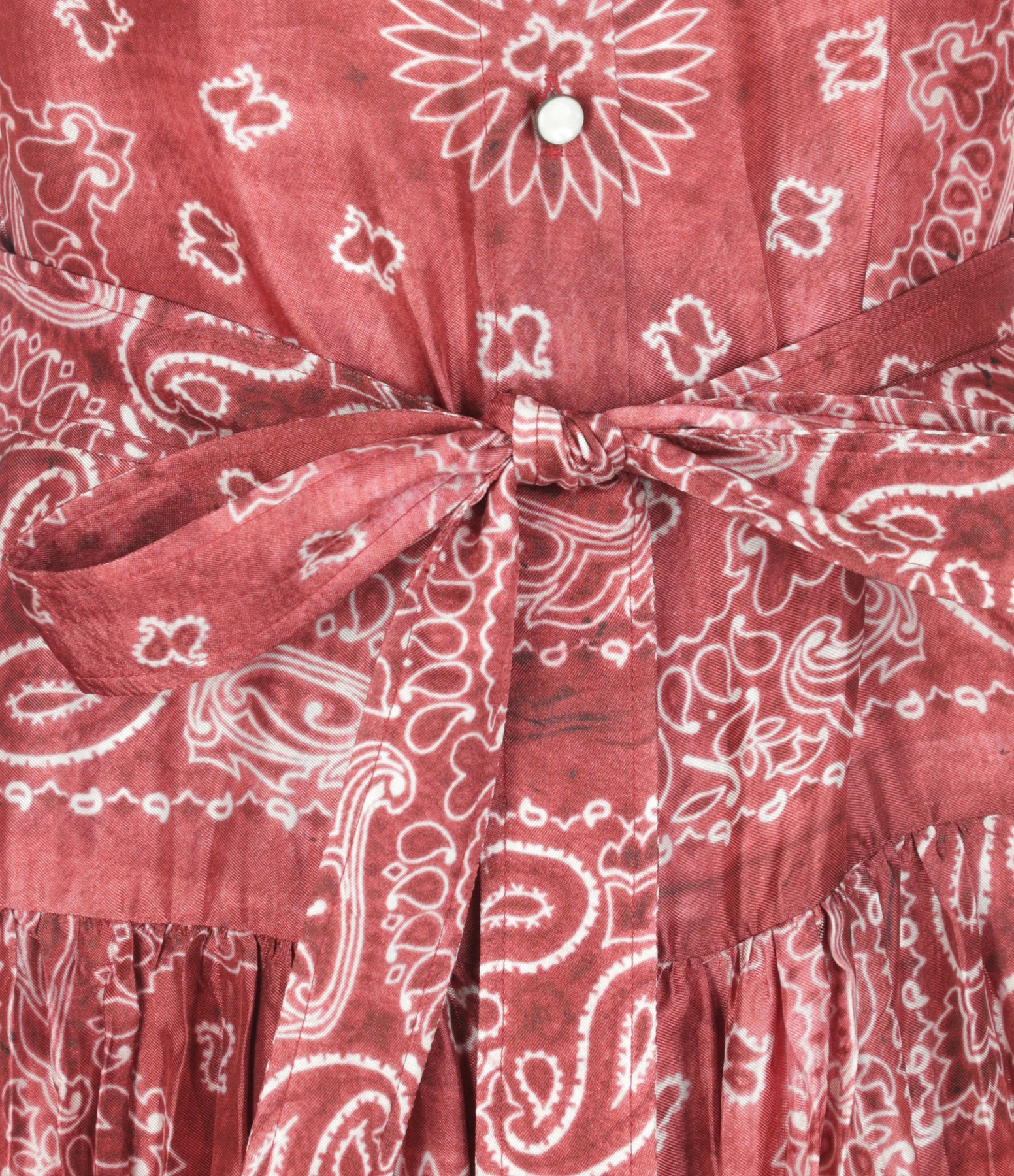 Golden Goose Robe Chemise Golden Bandana Rouge 4 Golden Goose Robe Chemise Golden Bandana Rouge – Image 2