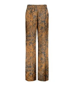 Golden Goose Pantalon Journey Marron Bleu