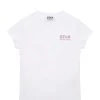 Golden Goose Tee-shirt Star Enfant Coton Blanc Rose -ANINE BING Boutique golde44134 pck20220620 1