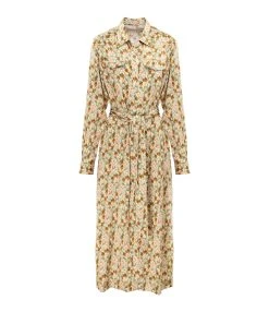 Golden Goose Robe Longue Journey Imprimé
