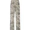 Golden Goose Pantalon Journey Imprimé Beige