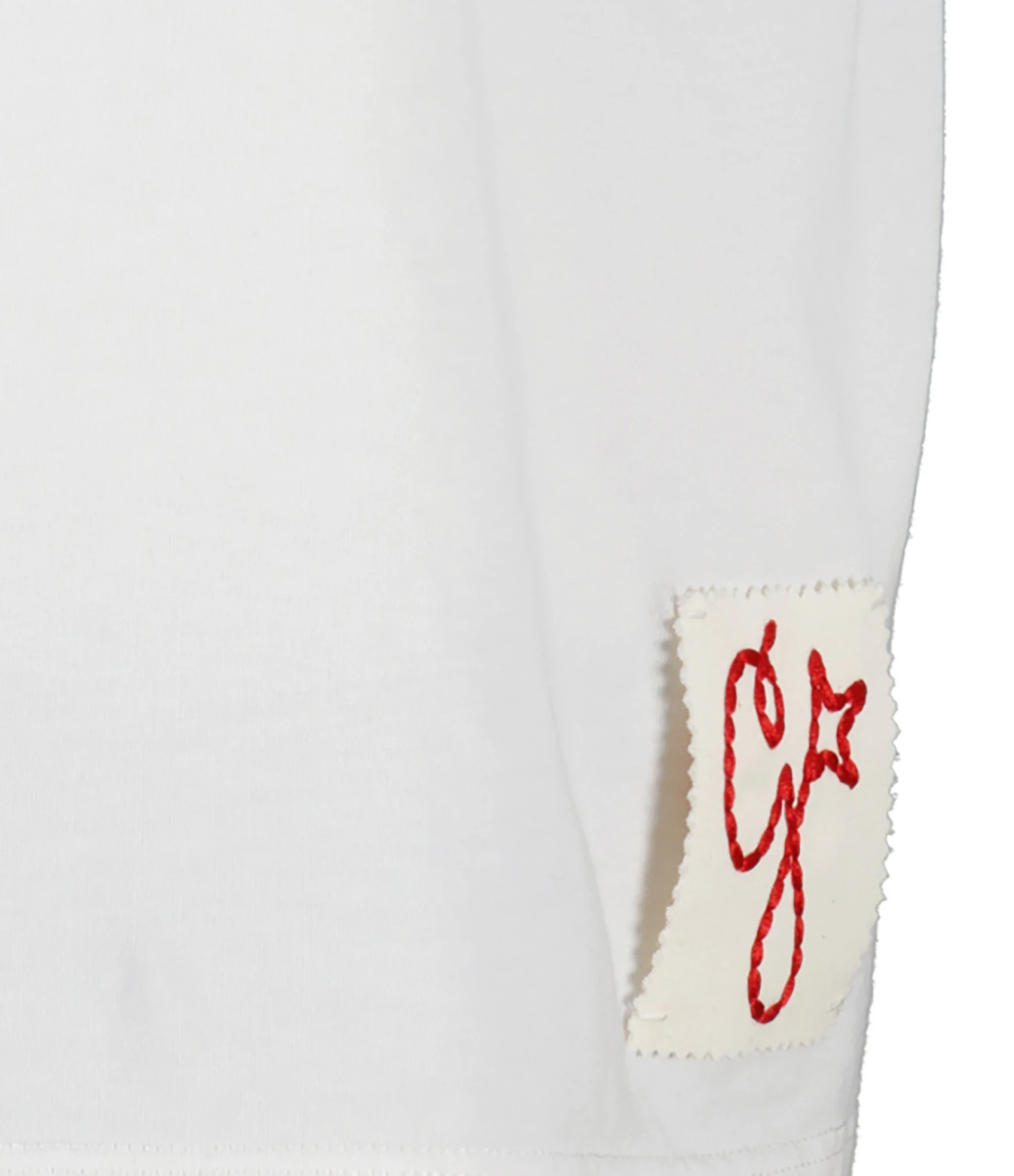 Golden Goose Tee-shirt Golden Coton Blanc Vintage 4 Golden Goose Tee-shirt Golden Coton Blanc Vintage – Image 2