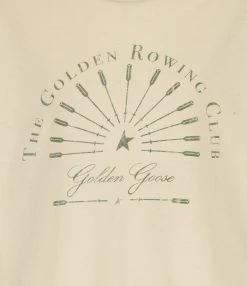 Golden Goose Tee-shirt Journey Coton Beige -ANINE BING Boutique golde49354 pck20221115 2
