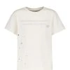 Golden Goose Tee-shirt Journey Slim Coton Blanc Heritage -ANINE BING Boutique golde49356 pck20221124 1