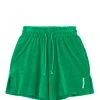 HALFBOY Short Coton Vert -ANINE BING Boutique h06wash163608.terry shorts.green 1 1