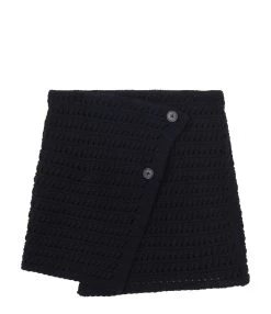 HALFBOY Jupe Coton Noir