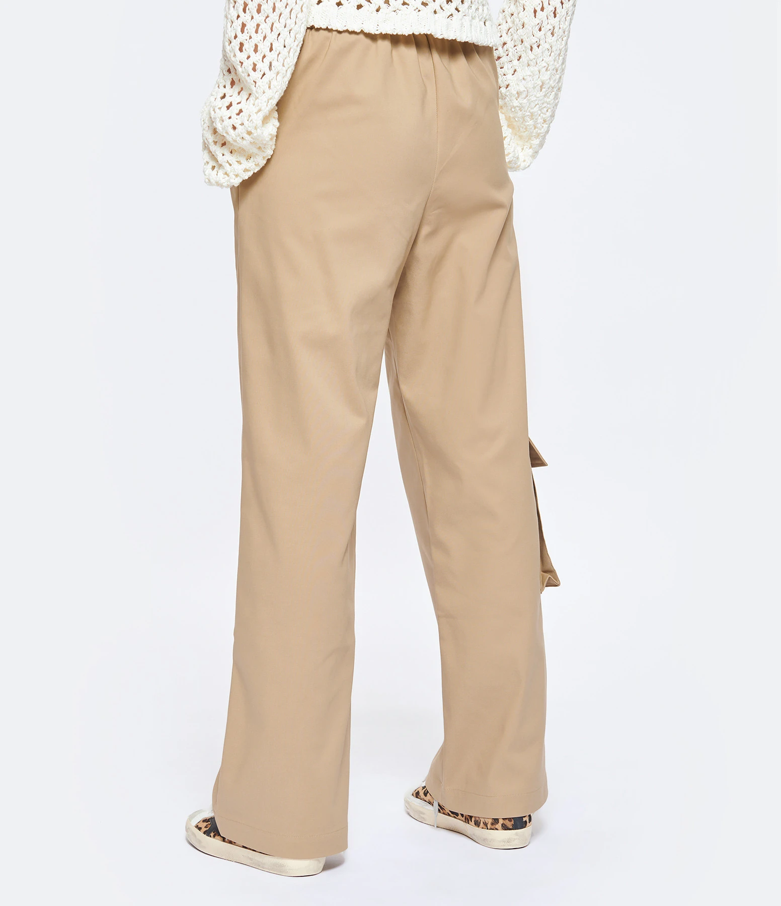 HALFBOY Pantalon Coton Beige 6 HALFBOY Pantalon Coton Beige – Image 4