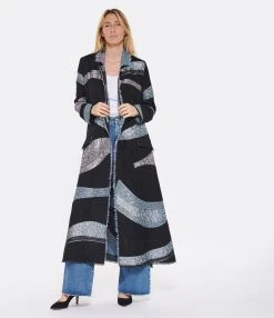 HALFBOY Jean Large Coton Bleu -ANINE BING Boutique halfb look20230207 404