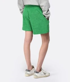 HALFBOY Short Coton Vert -ANINE BING Boutique halfb look20230214 456