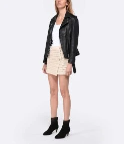 HALFBOY Jupe Coton Sable -ANINE BING Boutique halfb look20230214 465