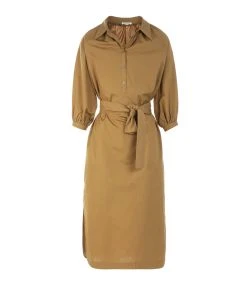 HANA SAN Robe Chemise Penelope Caramel