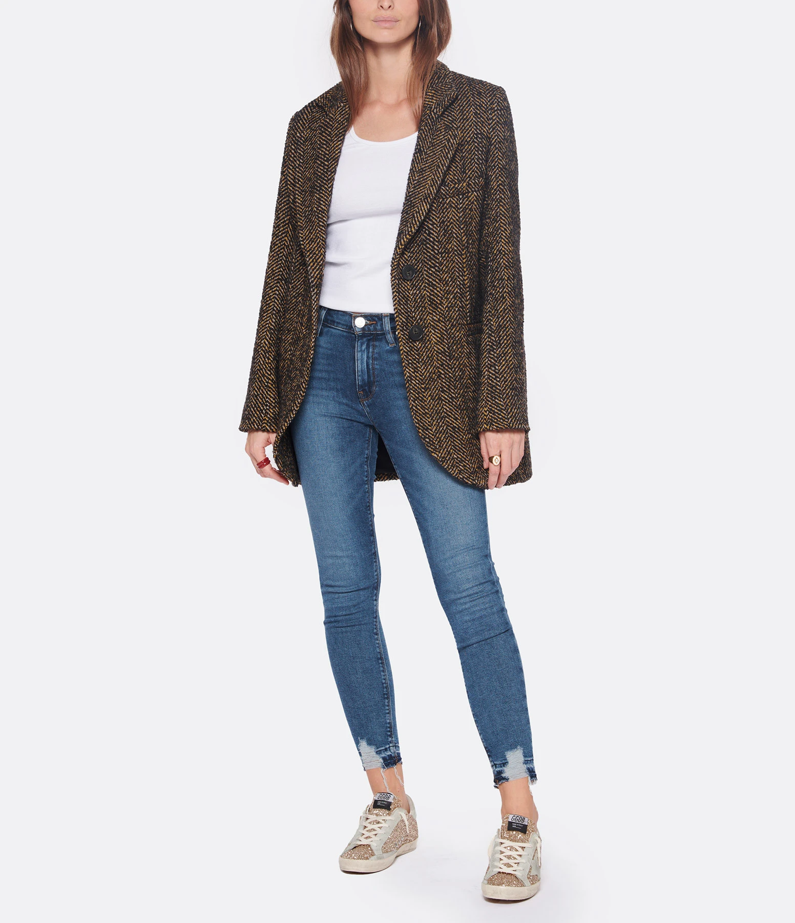 Hudson Jeans Jean Nico Midrise Super Skinny Crop Bleu Shortwave 5 Hudson Jeans Jean Nico Midrise Super Skinny Crop Bleu Shortwave – Image 3