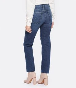 Hudson Jeans Jean Remi High Rise Straight Ankle Bleu Atmosphere -ANINE BING Boutique hudso look20221102 137