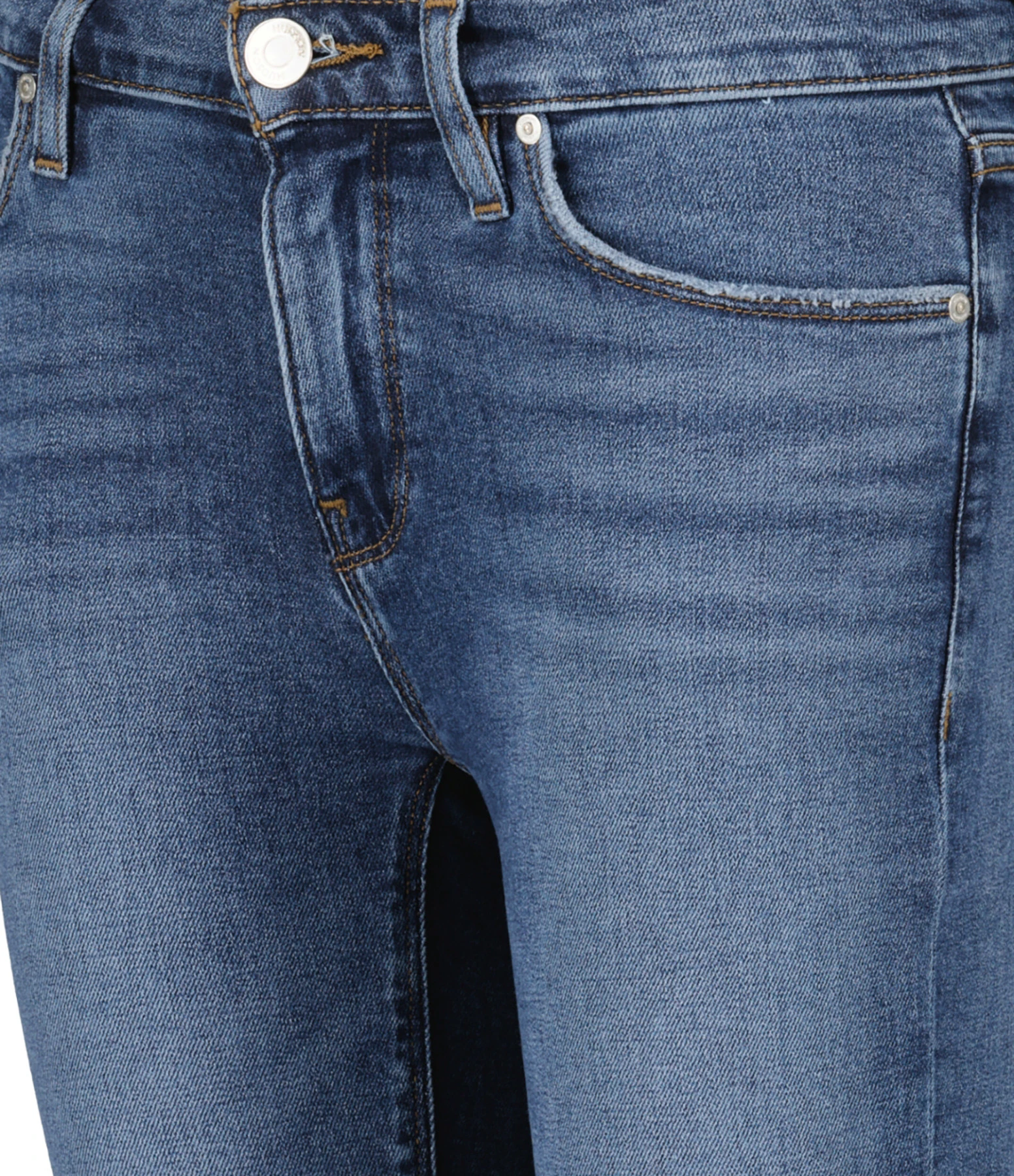 Hudson Jeans Jean Nico Midrise Super Skinny Crop Bleu Shortwave 4 Hudson Jeans Jean Nico Midrise Super Skinny Crop Bleu Shortwave – Image 2