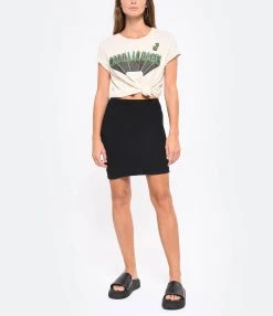 HUNZA G Jupe Mini Noir 11 HUNZA G Jupe Mini Noir -ANINE BING Boutique hunza look20220816 125